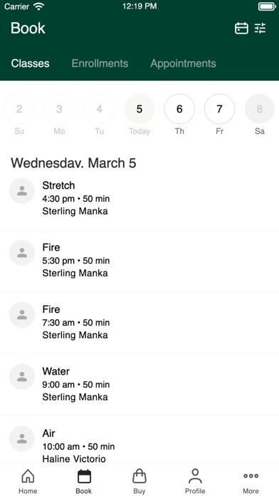 Care•To Pilates iPhone screenshot 2 - Health & Fitness app