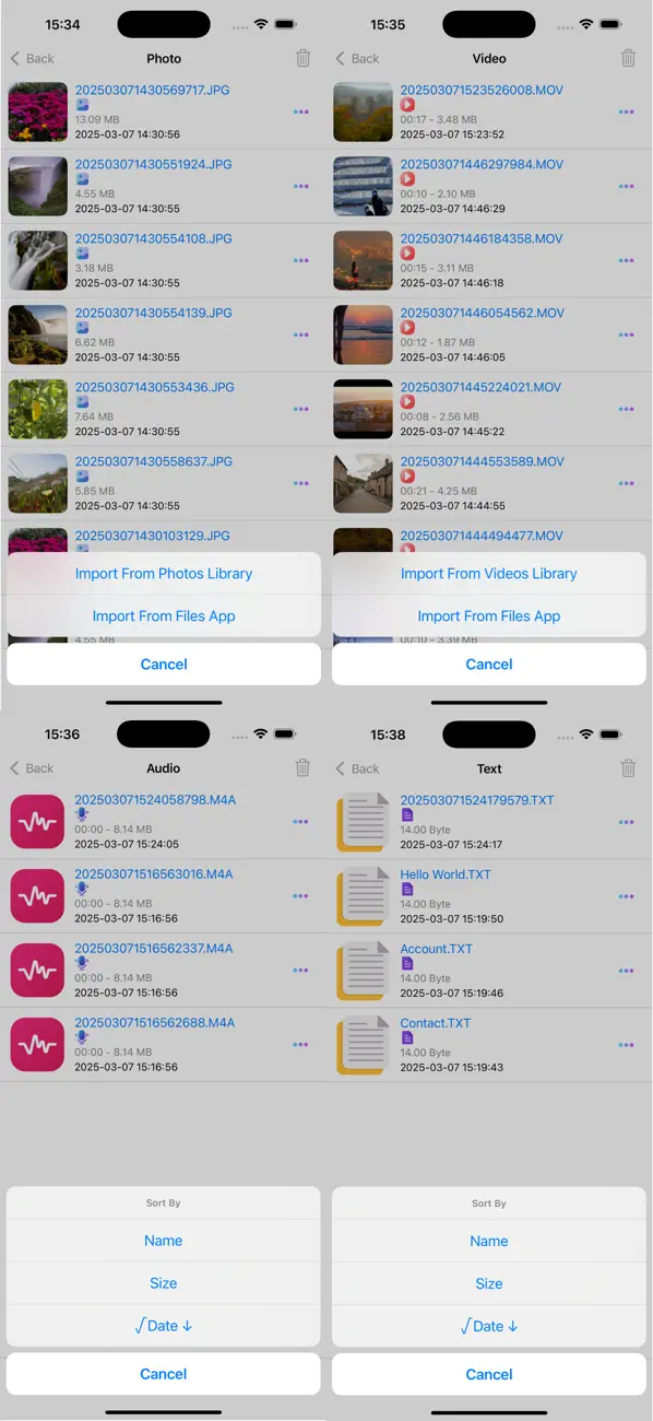 Screenshot #2 pour Photo Vault - Lock Safe Secret