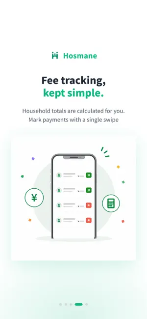 Hosmane: RSVP & Fee Tracker screenshot 4