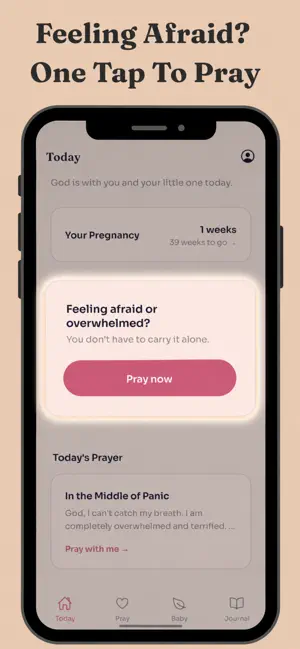 BabyPray: Pregnancy Prayer screenshot 2