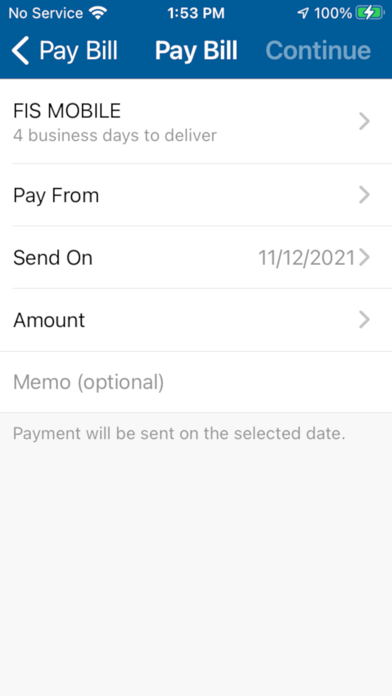 Texas National Bank Biz Screenshot