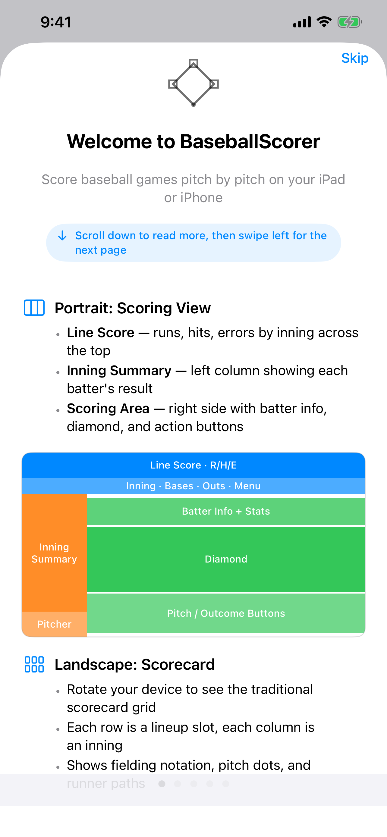 BaseballScorer screenshot 10