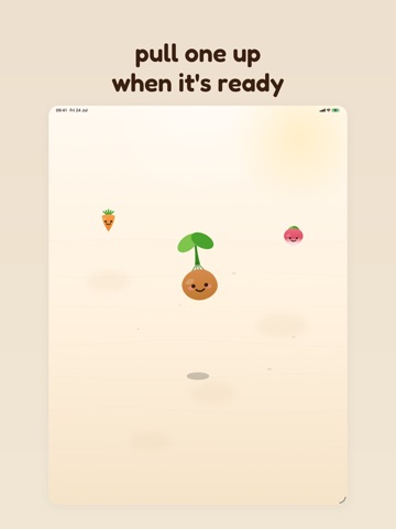 spudnote: calm notes iPad screenshot