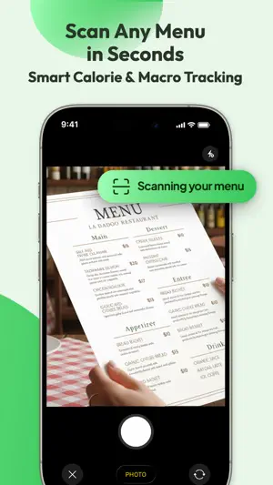 Menu AI: Calorie Macro Tracker screenshot 3