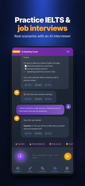 aniLang: AI English Speaking screenshot 3