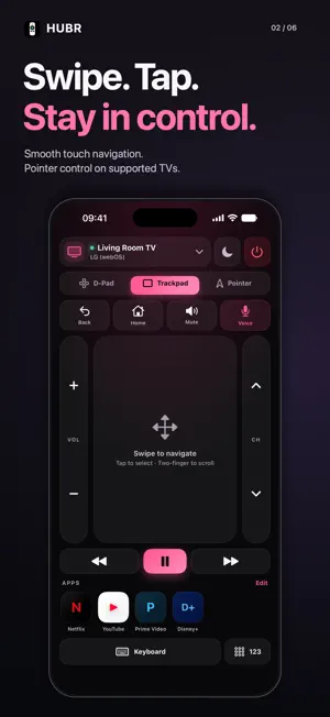 Hubr: Smart Tv Remote Control screenshot 2
