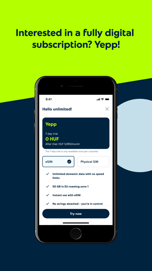 #1. Yettel HU (iOS) 由: Yettel Magyarorszag Zartkoruen Mukodo Reszvenytarsasag