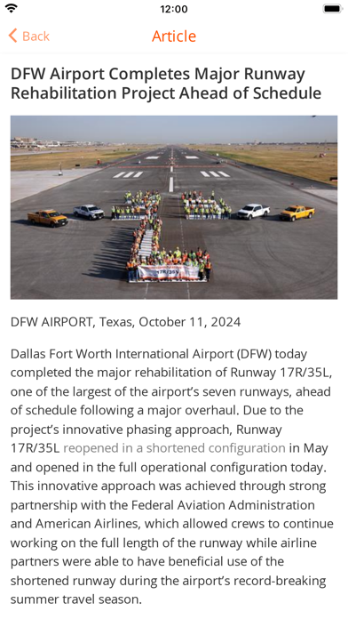 DFW Connected App iPhone screenshot 3 - Social Networking app