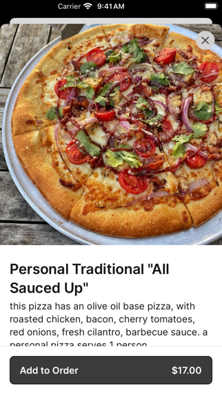 The Shop: Pizza + Cocktails iPhone screenshot 4 - Food & Drink app