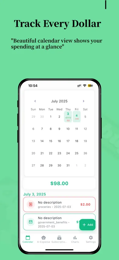 LedgerAI - Expense Tracker screenshot 3