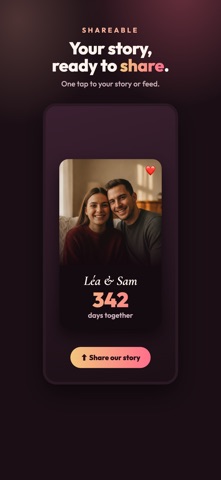 Ours: Couple Widget & Art screenshot