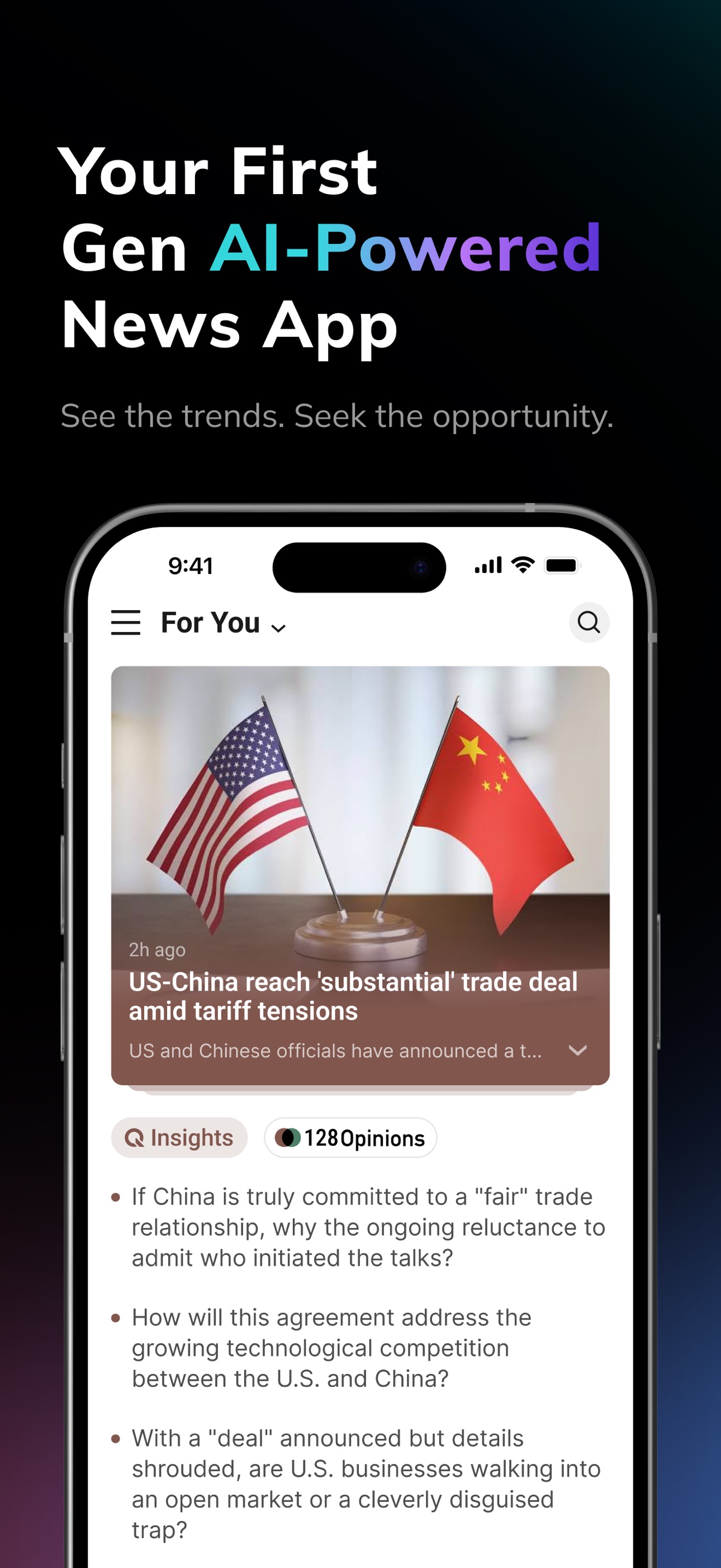 NewsBang - AI News & Insights screenshot 1