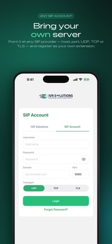 IVR Solutions - SIP Screenshot 5 of 5