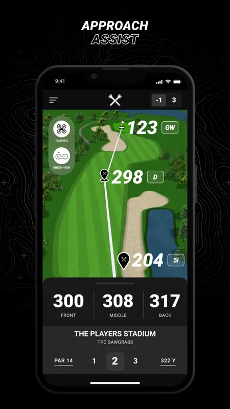Blue Tees GAME: AI Golf GPS screenshot 2 of 8