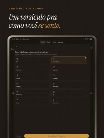 Verso: Versículo do Dia iPad screenshot 5