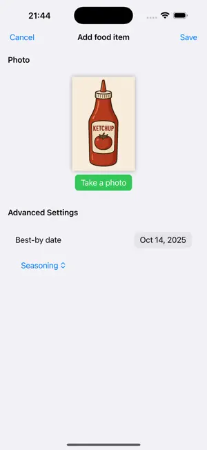 Photo Food Manager:PantryGuard screenshot 3