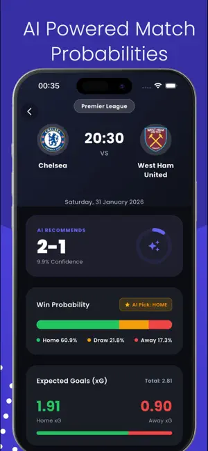 ScoutAI: AI Football Forecast screenshot 3