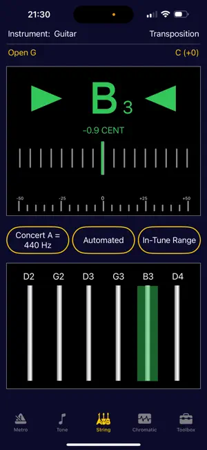 FiTuner - Tuner & Metronome screenshot 3