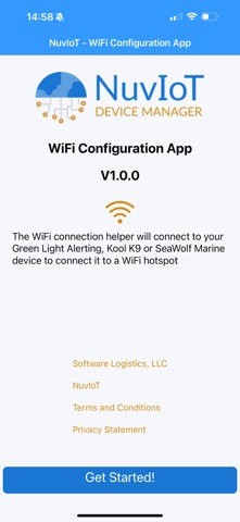 NuvIoT WiFi Manager Screenshot 1 of 6