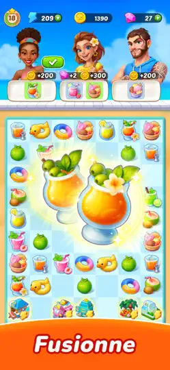 Capture d'écran de Tasty Travels: Merge Game sur iPhone 2