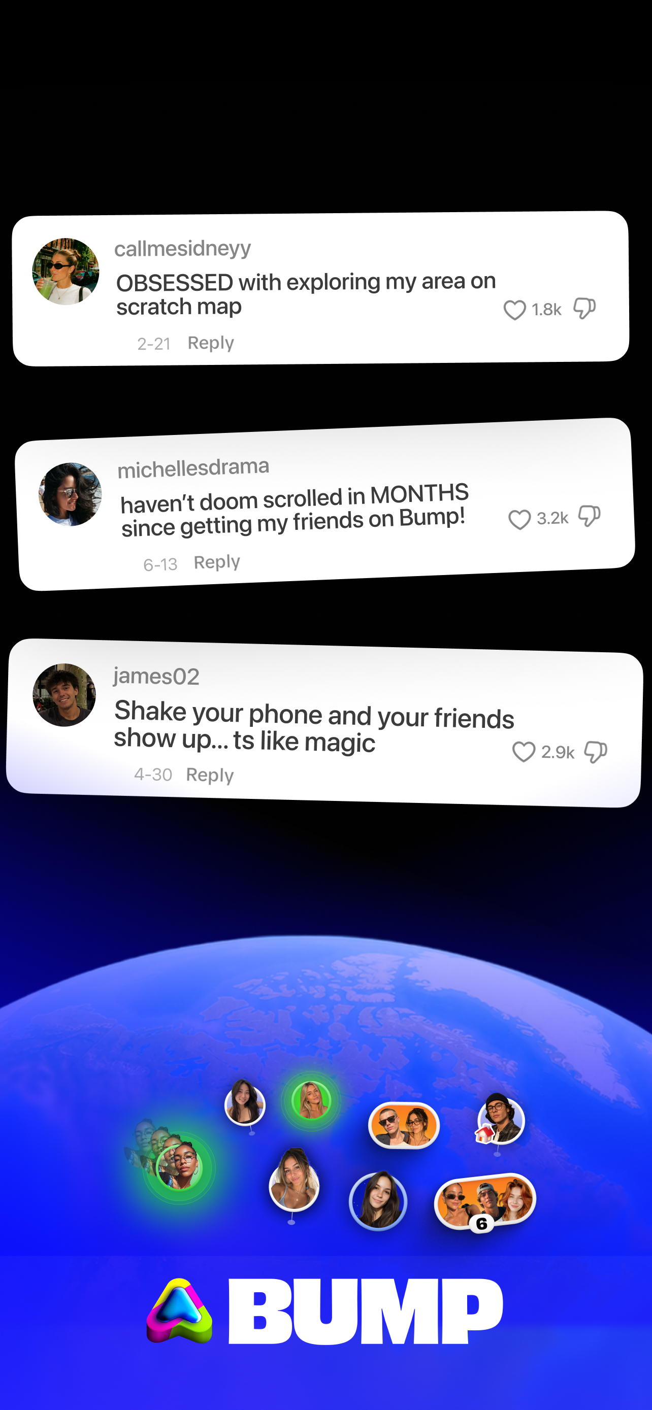 Bump - real life is happening store screenshot 8