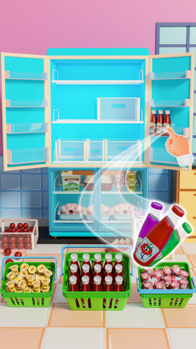 Restock the Fridge Organizing Screenshot
