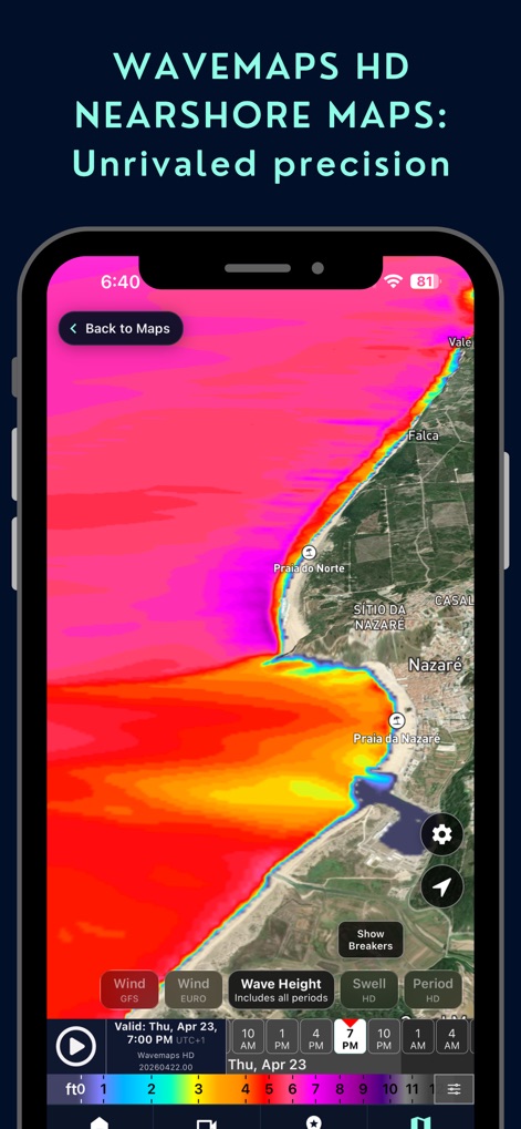 Wavemaps: Wave Forecasts - Weather App | MWM