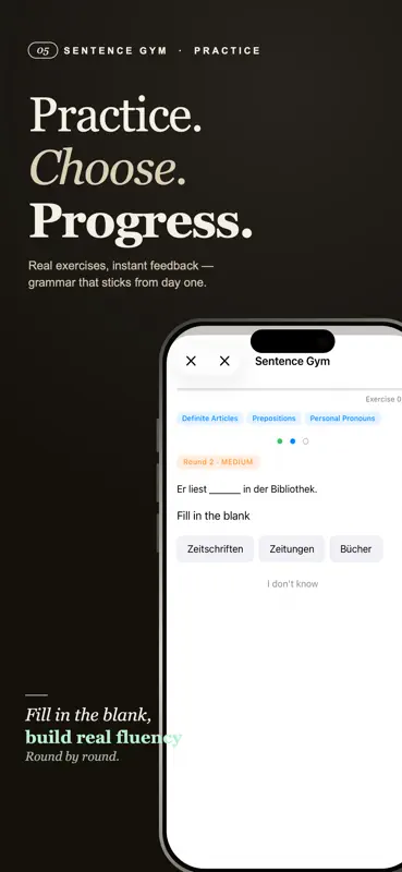 ReadFIT: Learn German Daily screenshot 5 of 5