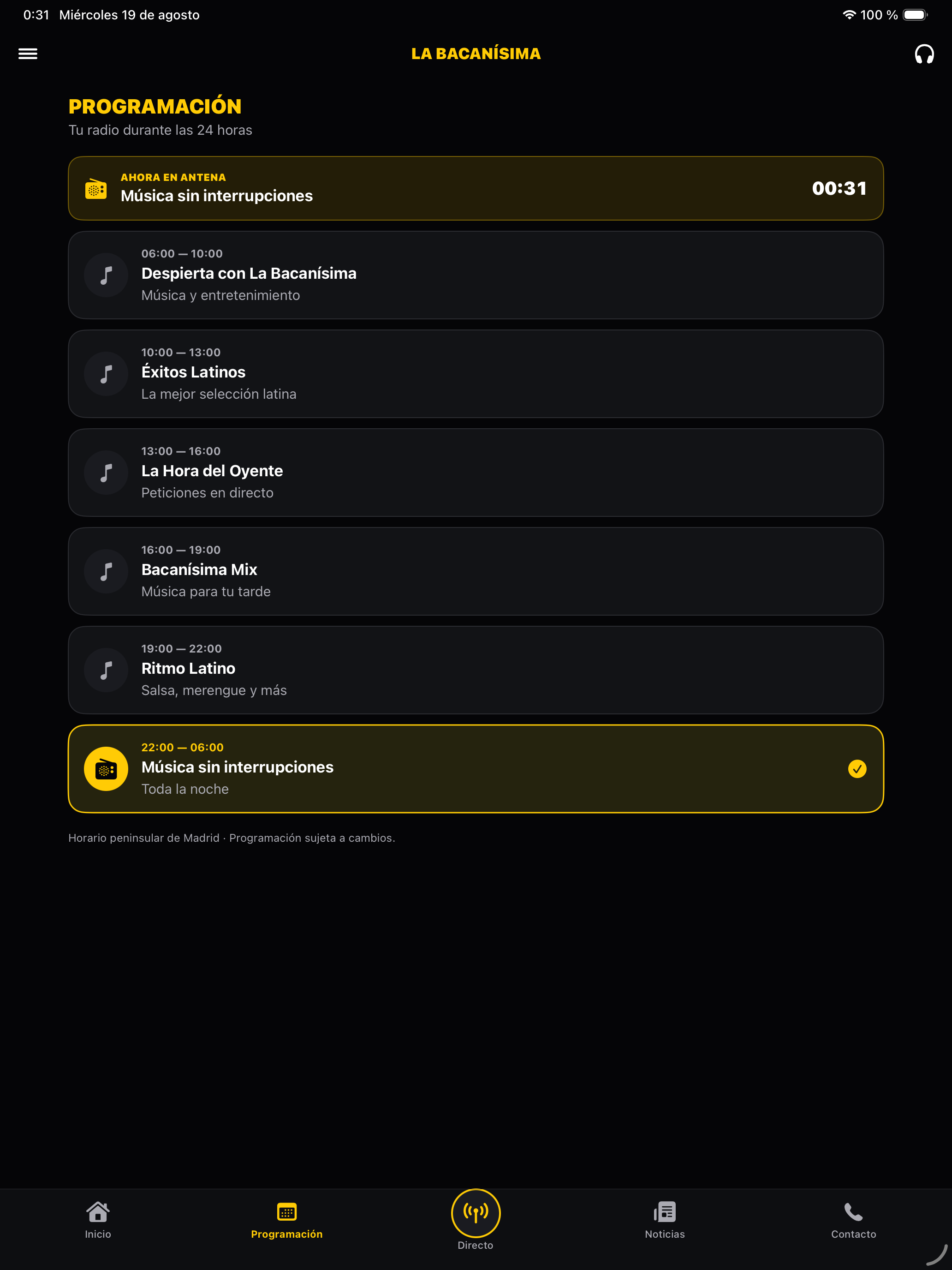 Radio Bacanísima del Ecuador screenshot 7
