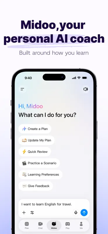 Midoo - AI英会話・英語スピーキング練習 screenshot 8 of 8