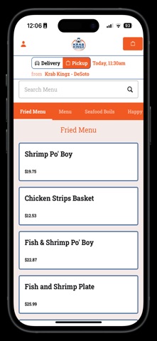 Krab Kingz App Screenshot 2 of 3