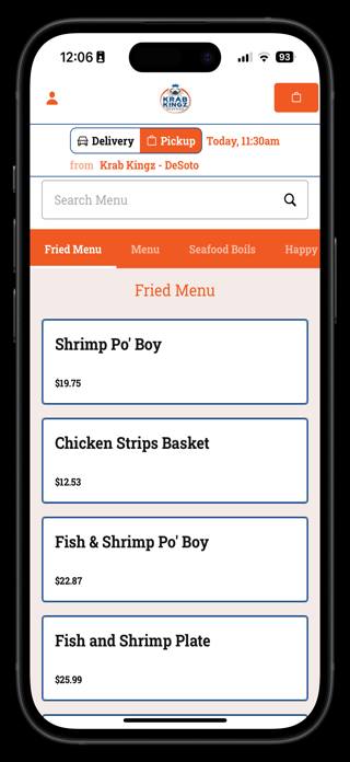Krab Kingz App Screenshot 2 of 3
