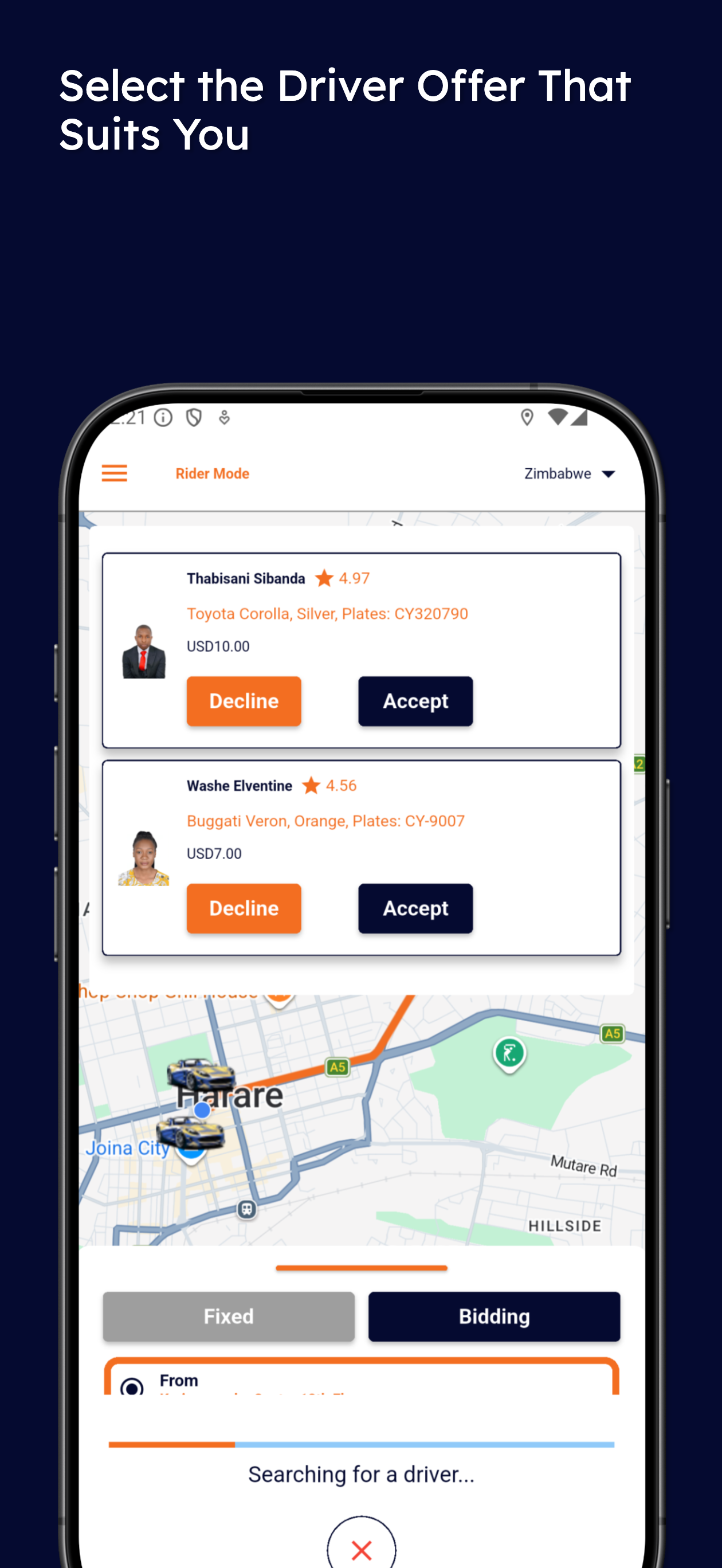 Ride Connect - Ehailing screenshot 4