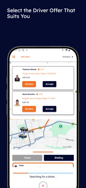 Ride Connect - Ehailing screenshot 4
