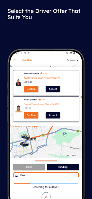 Ride Connect - Ehailing Screenshot 4 of 9