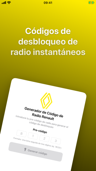 Radio Code: Desbloqueo Renault screenshot 3