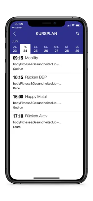 bodyfit Görlitz screenshot 2