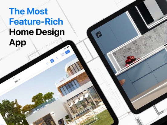 Live Home 3D Pro: House Design iPad app afbeelding 1