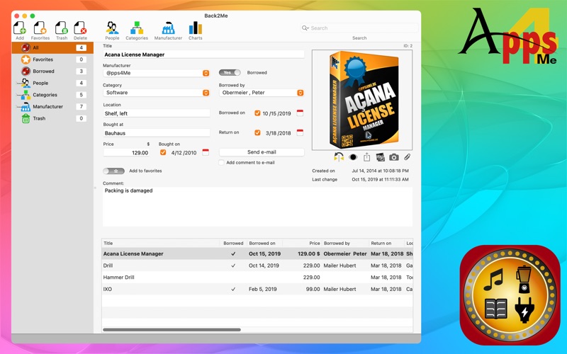 App screenshot