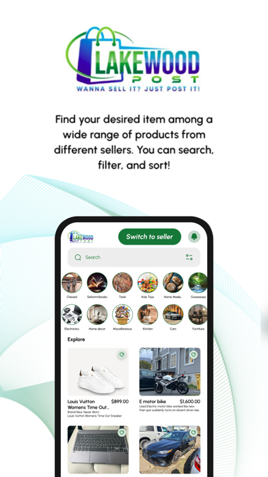 The Lakewood Post iPhone screenshot 1 - Shopping app
