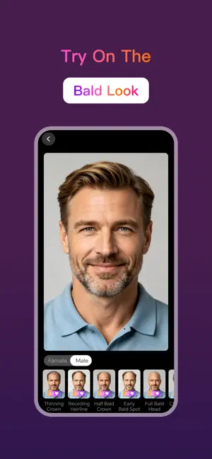 HairGenie – AI Hairstyles iPhone screenshot 2