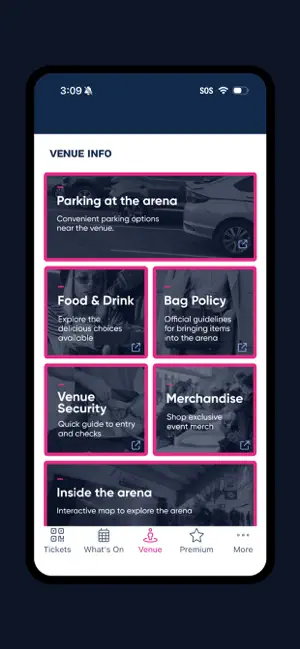 Utilita Arena Birmingham iPhone screenshot 2