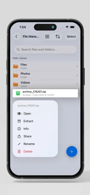 File Orbit - Unzip Zip RAR screenshot 3