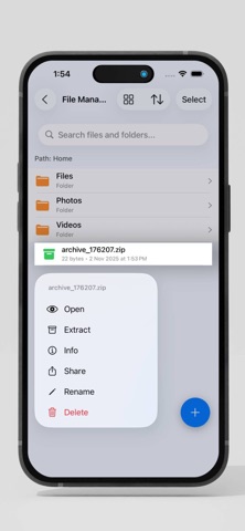 File Orbit - Unzip Zip RAR screenshot