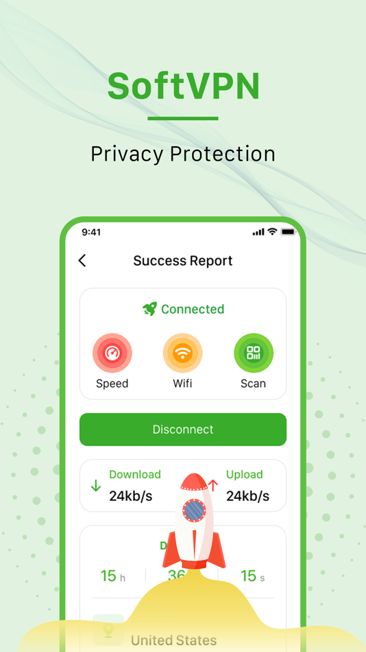 #3. SoftVPN - Safe Fast Proxy (iOS) Podle: Xian Xinxinan Information Technology Co., Ltd.