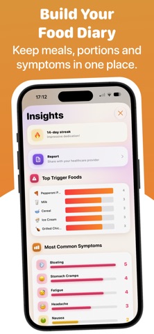 Food Diary: Symptom Tracker screenshot