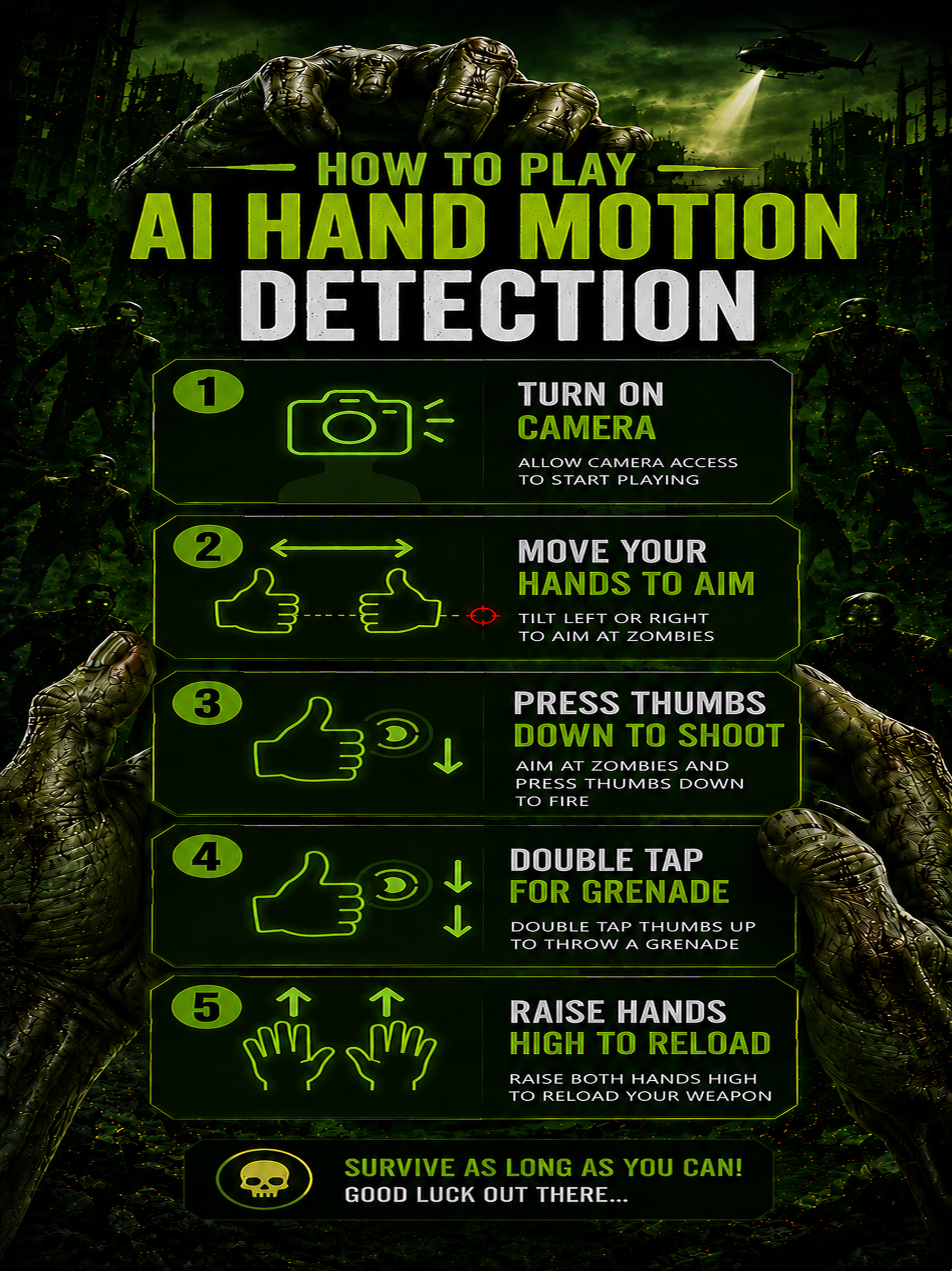 Hands Free Zombie Rush screenshot 5