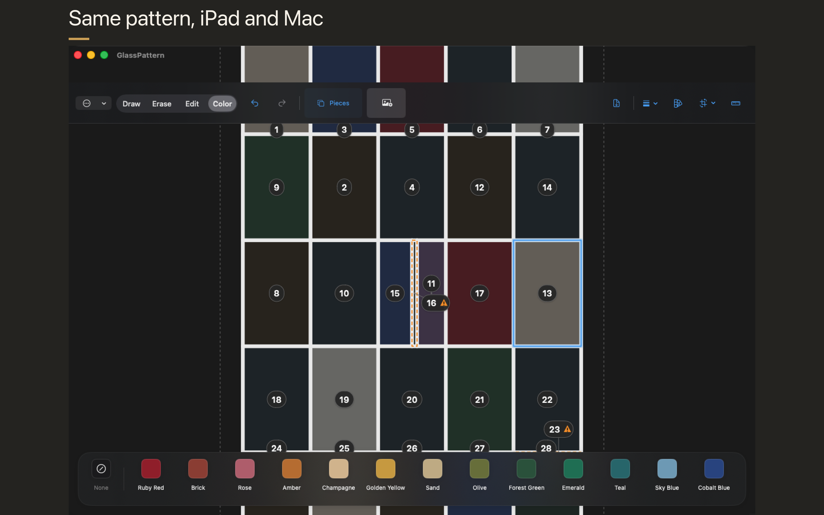 GlassPattern: Stained Glass screenshot 14