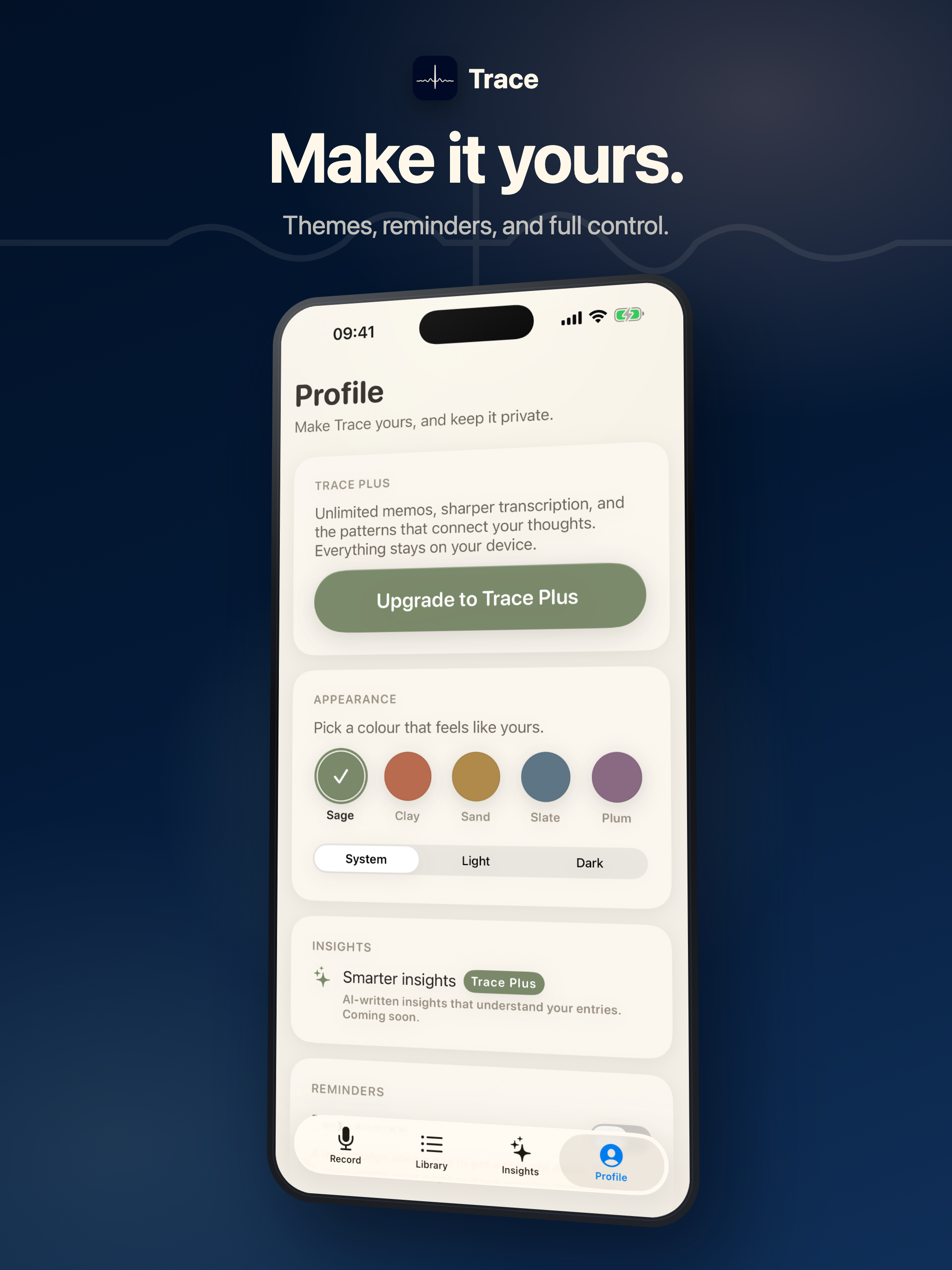 Trace: Voice Journal screenshot 10