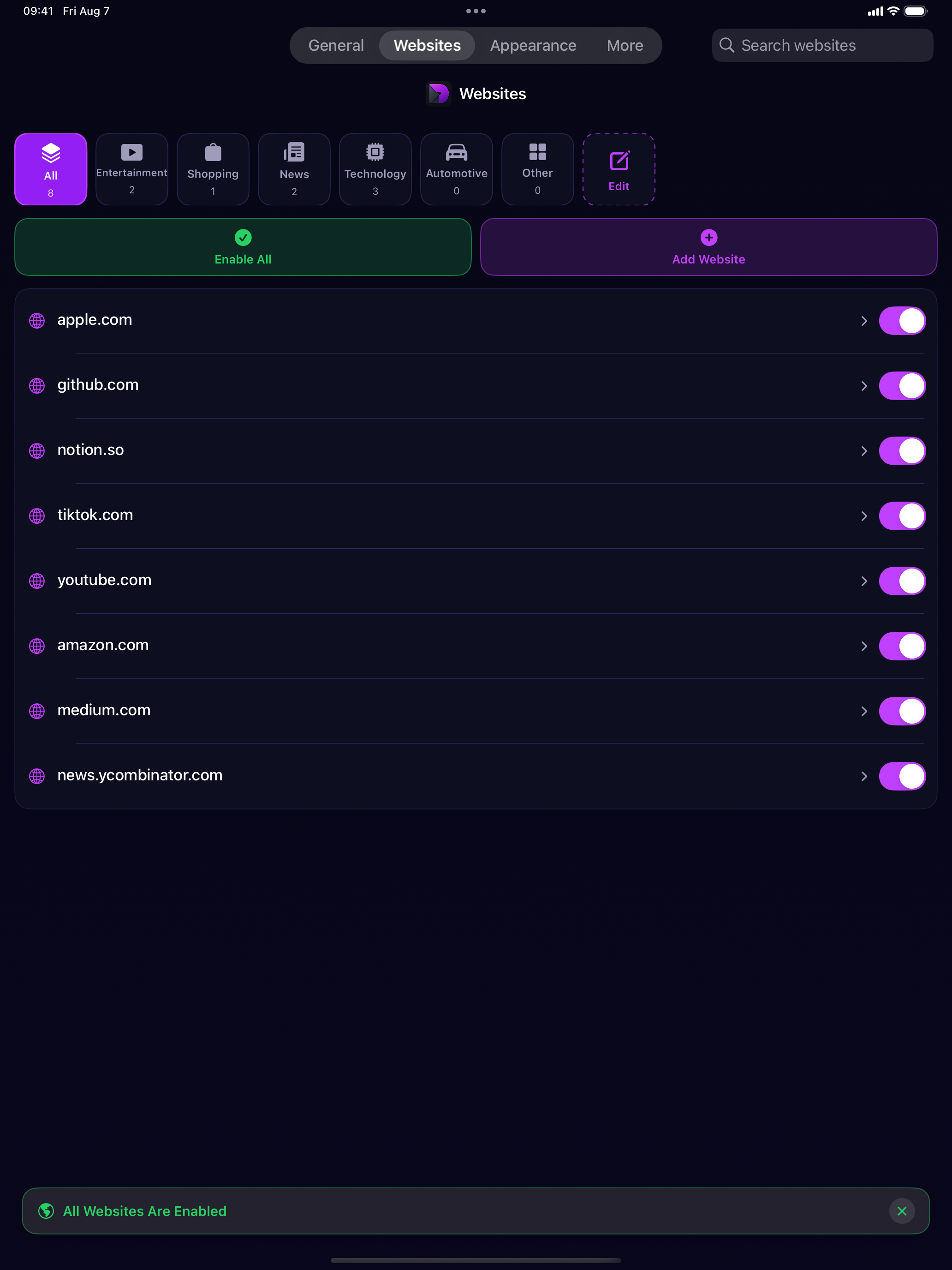 QwikDim screenshot 12